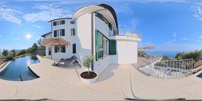 Vista 360° — Piscina a sfioro