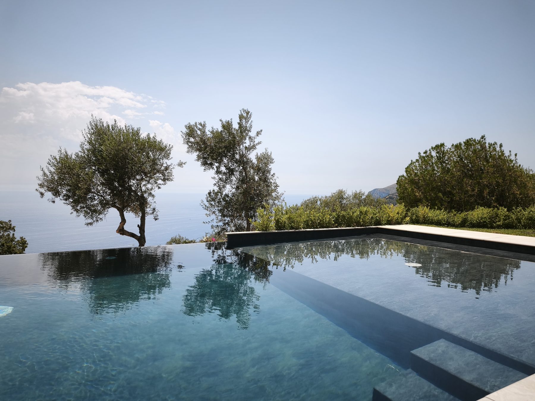 Villa Dequinz vista mare